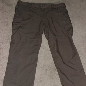 "5.11 TACTICAL" STRYKE BROWN PANTS SZ 42 X30
